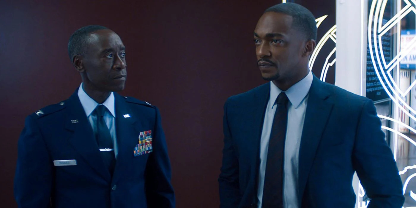 don cheadle falcon and the winter soldier social