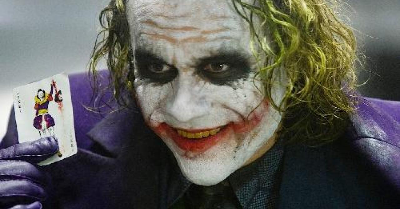 Le vrai visage du joker du chevalier noir