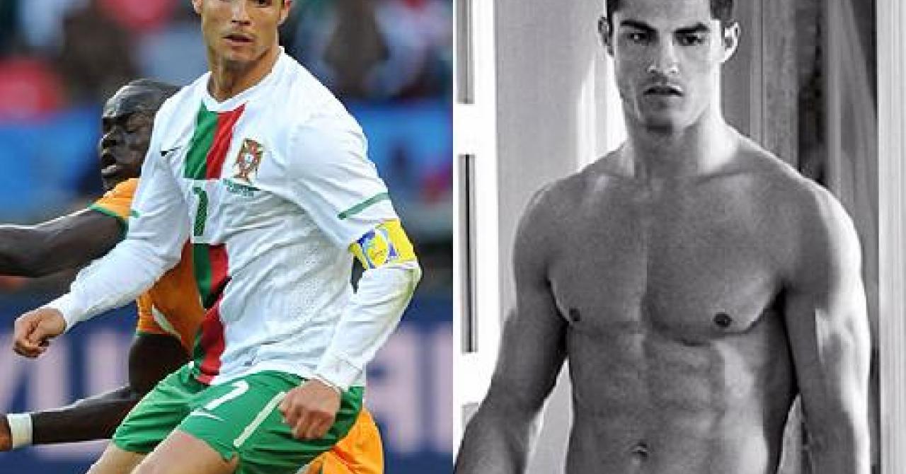 PHOTOS Mondial 2010 Cristiano Ronaldo estil aussi mignon quand il