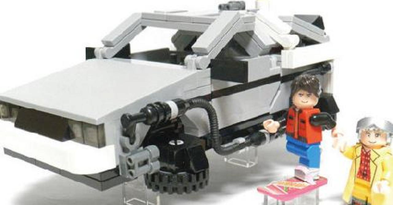 Un set Lego Retour vers le futur officiel en 2013