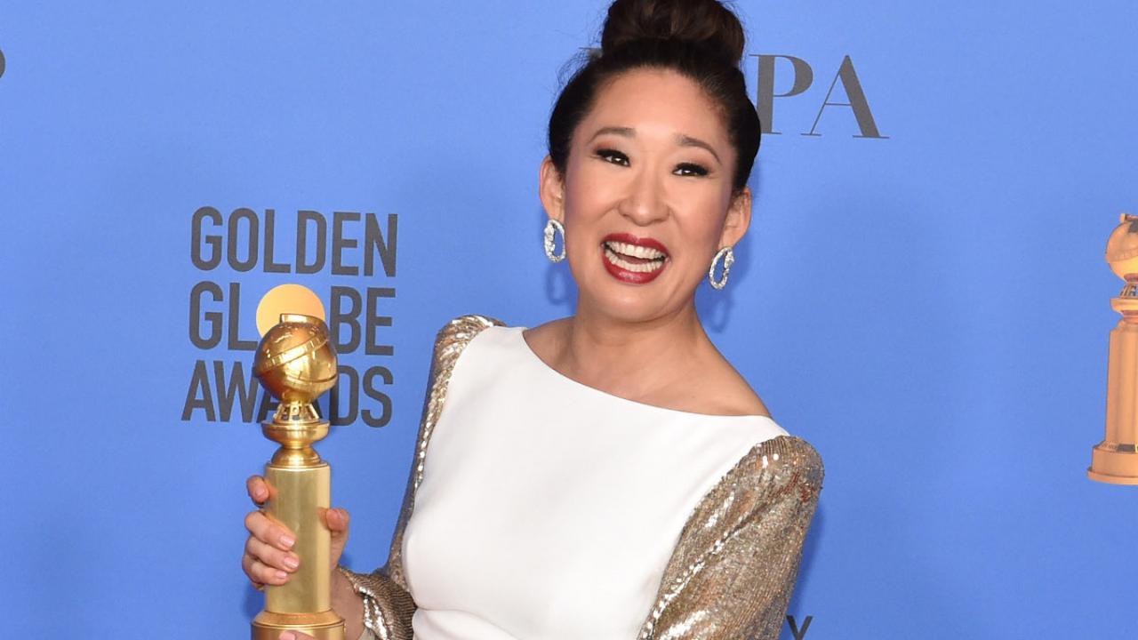 Sandra Oh aux Golden Globes