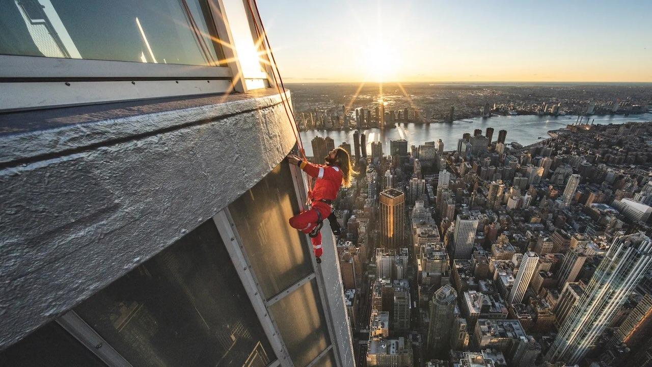 Jared Leto escalade l'Empire State Building