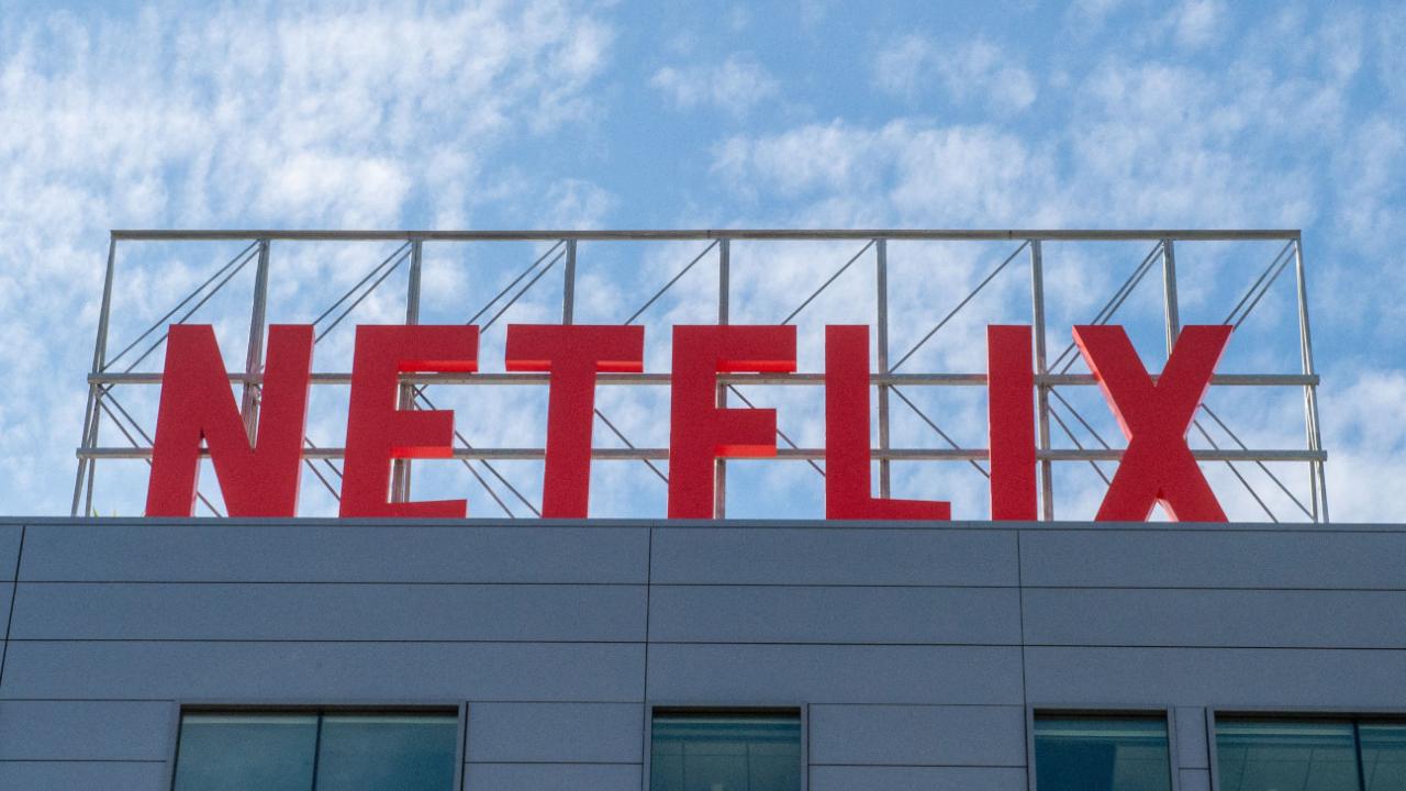 Netflix immeuble logo