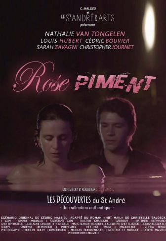Affiche rose piment