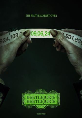 Une première affiche et un titre pour la suite de Beetlejuice 
