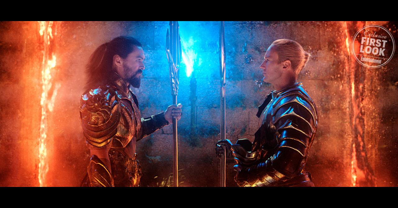 Aquaman- Jason Momoa et Patrick Wilson