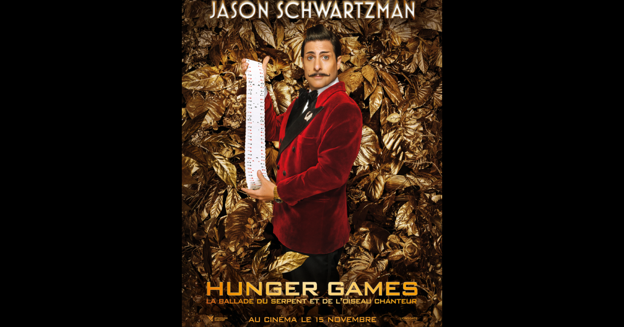Préquel de Hunger Games : Jason Schwartzman est Lucretius 'Lucky' Flickerman