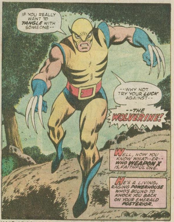 Première apparition de Wolverine