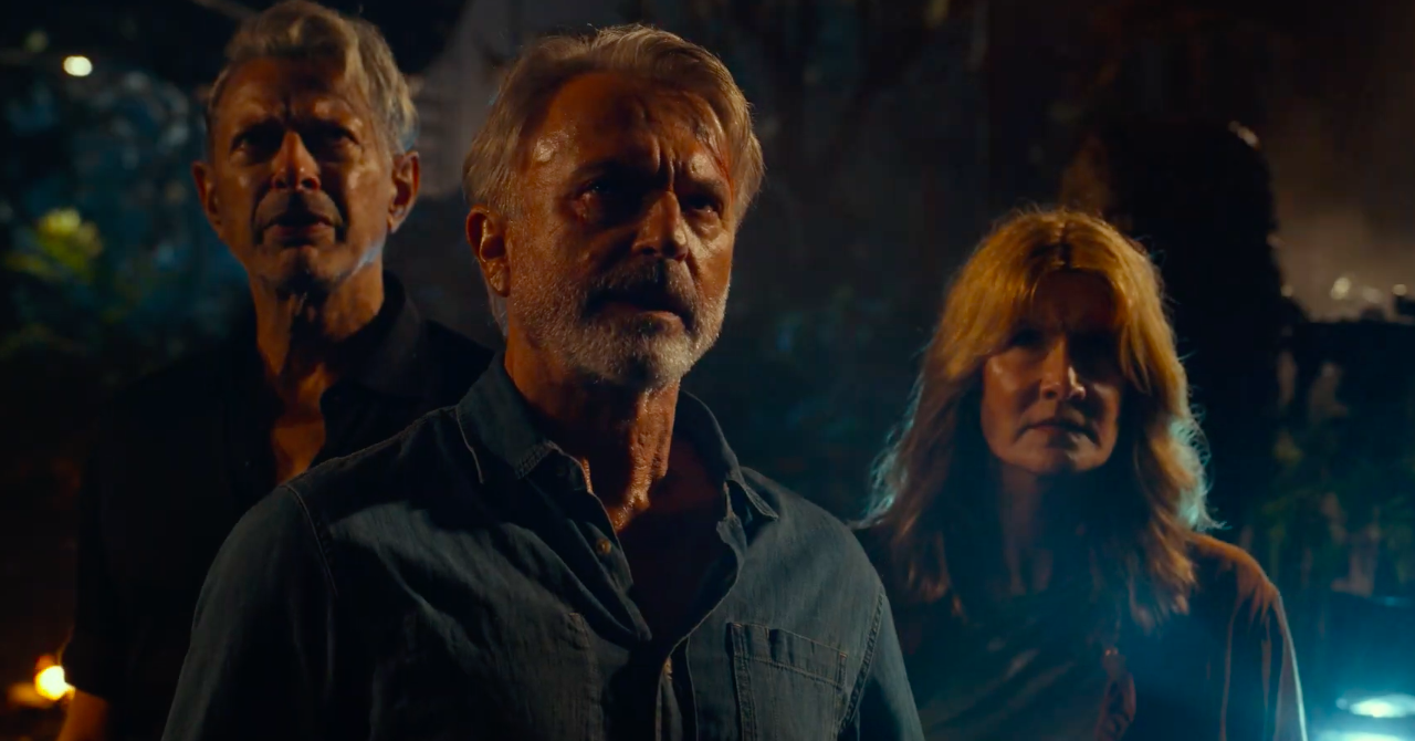 Read more about the article Jeff Goldblum, Sam Neill and Laura Dern are back in Jurassic World: The World After [bande-annonce]
