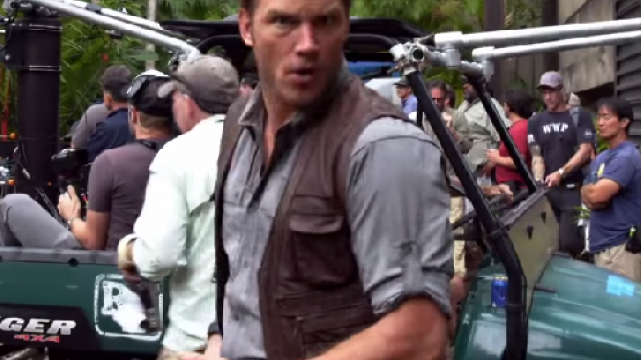 Chris Pratt Fait Ses Cascades N Importe Comment Dans Jurassic World