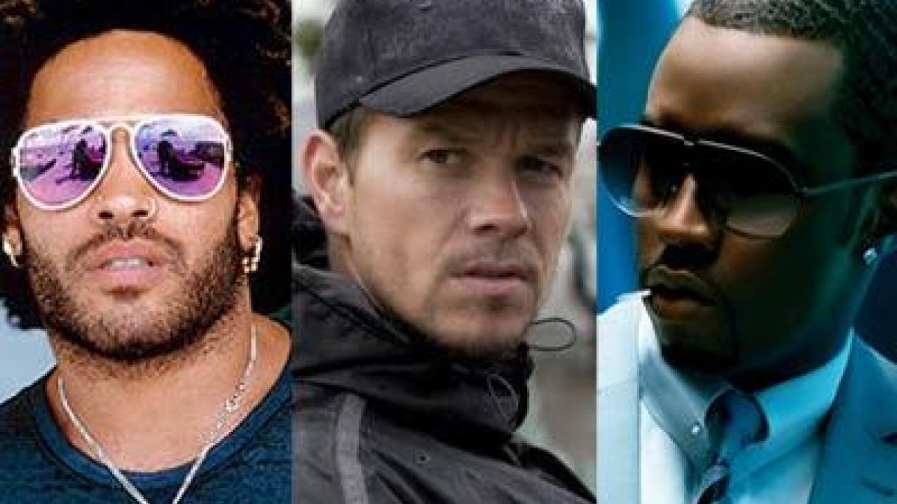 Entourage Lenny Kravitz Diddy Et Mark Wahlberg En Guest Premiere Fr