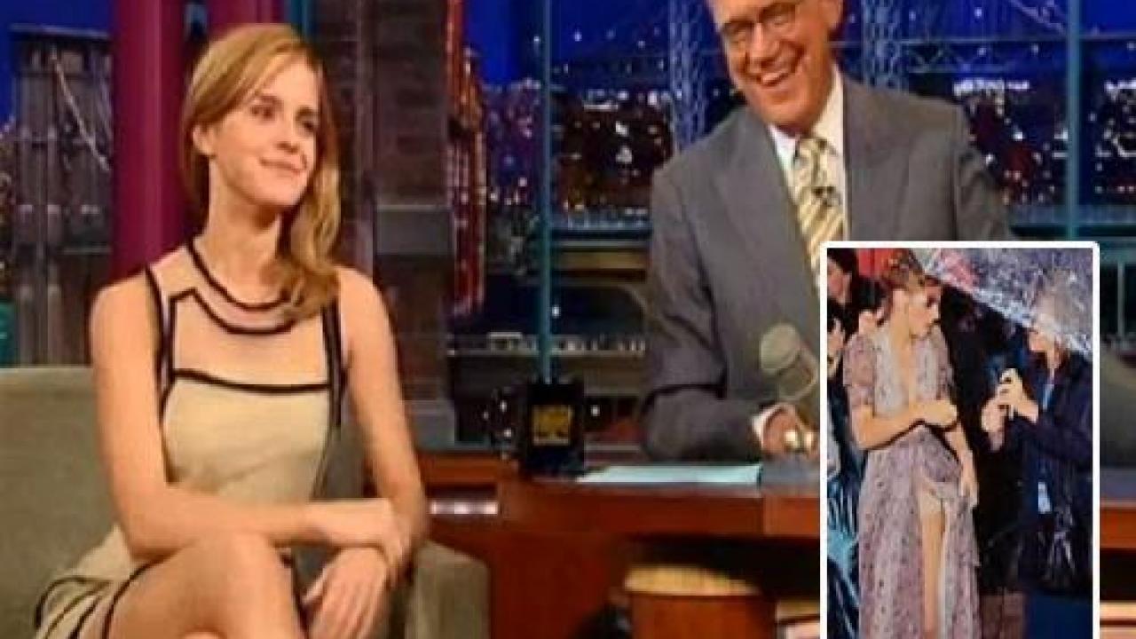 VIDEO : Emma Watson : Heureusement que je portais une culotte