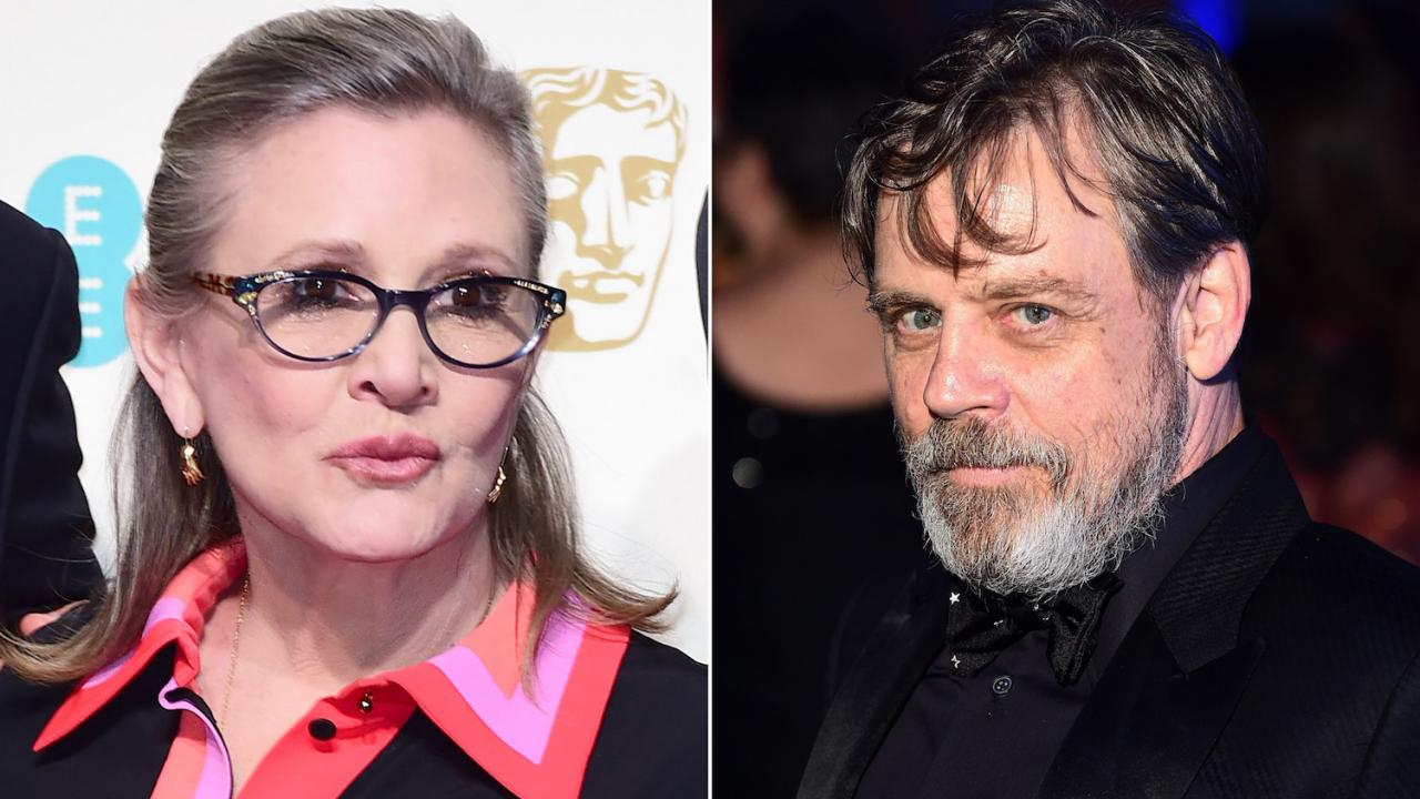 Mark Hamill Carrie Fisher Star Wars 9