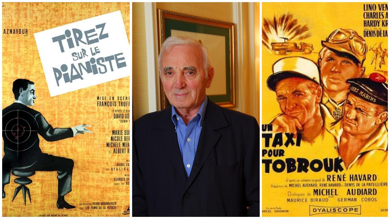 Tirez sur le pianiste et Un Taxi pour Tobrouk rediffusés en hommage à Charles Aznavour