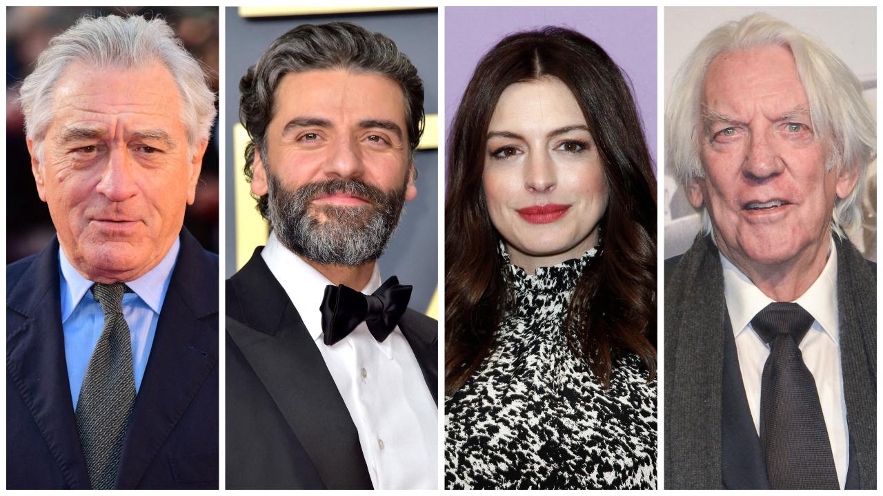 Robert De Niro, Oscar Isaac, Anne Hathaway, Donald Sutherland