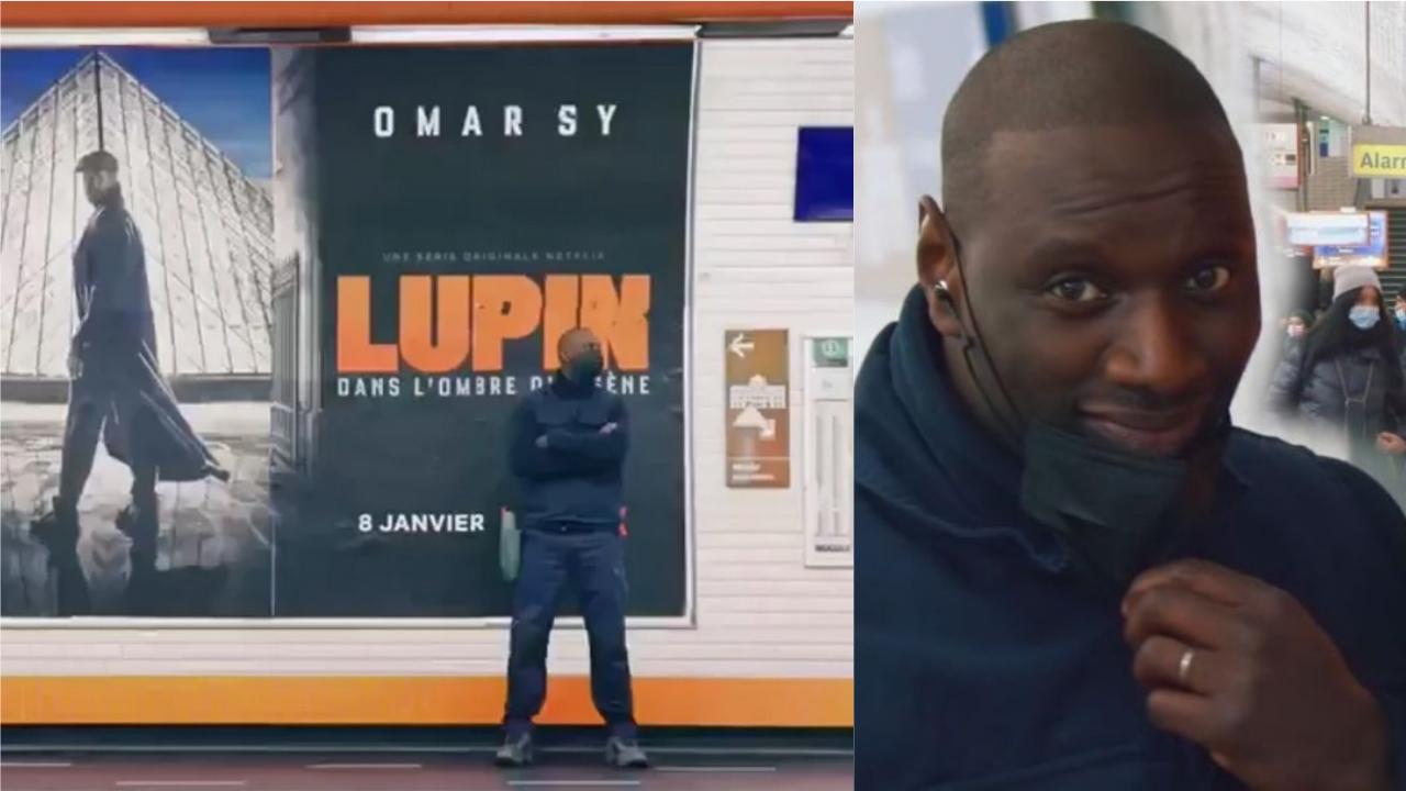 Omar Sy colleur d'affiche pour Lupin : "Vous m'avez vu, mais vous ne m'avez pas regardé"