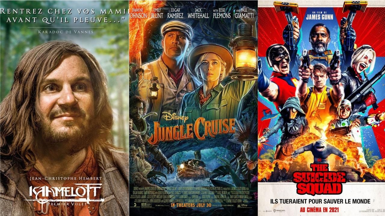 Box-office français du 3 août : Kaamelott tient tête à Jungle Cruise et The Suicide Squad