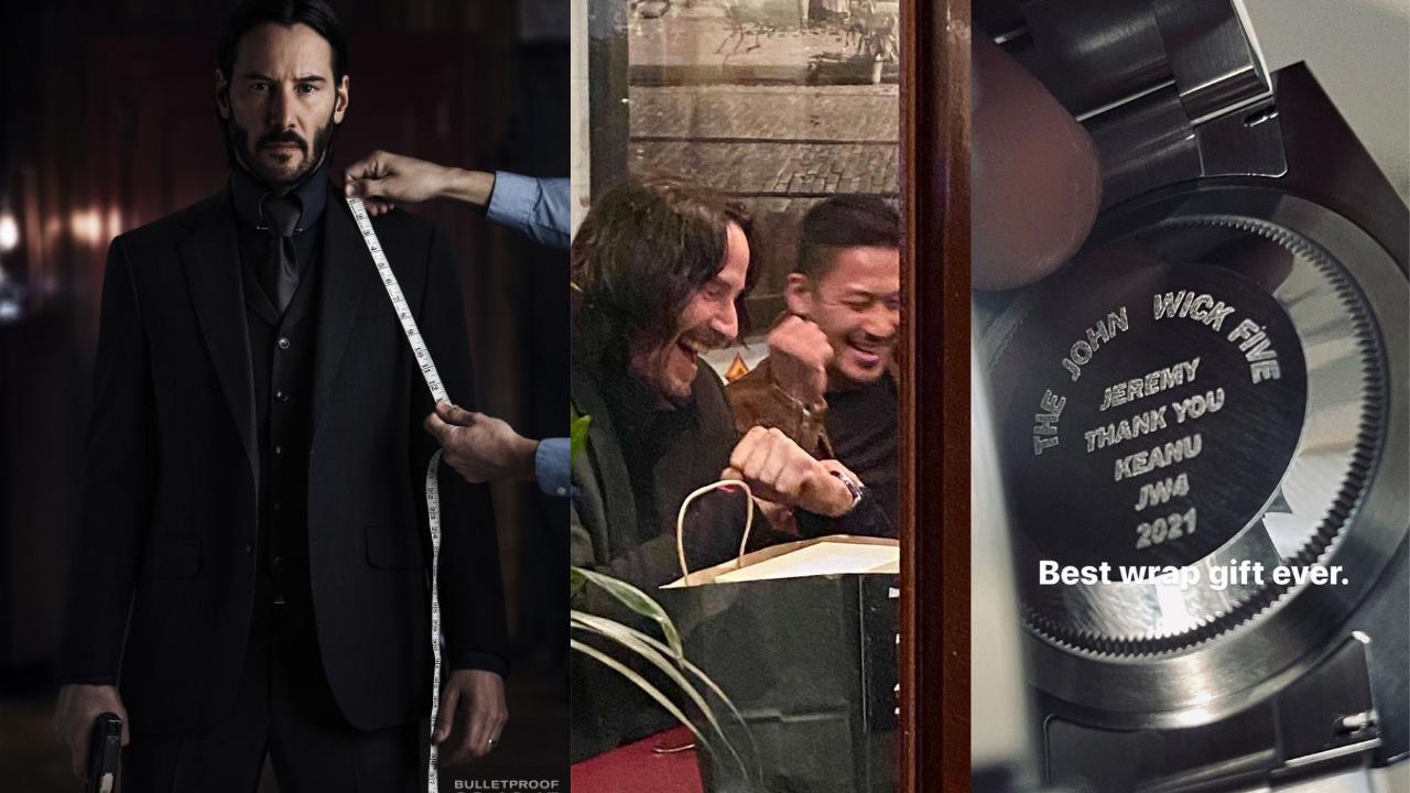 Keanu Reeves a offert des Rolex aux cascadeurs de John Wick 4 