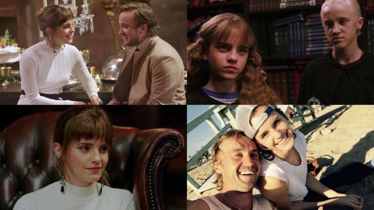 Harry Potter: Emma Watson tells her love at first sight for Tom Felton on the set