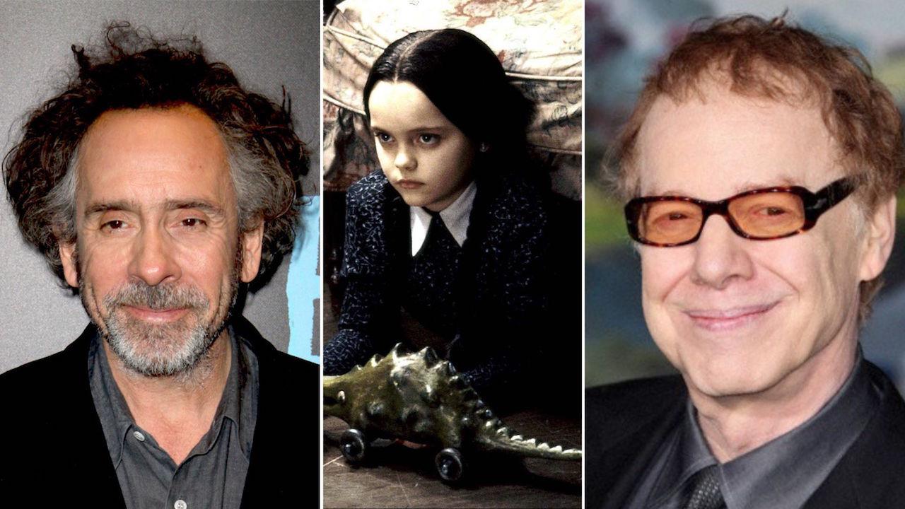 Tim Burton et Danny Elfman réunis pour la série Mercredi de Netflix