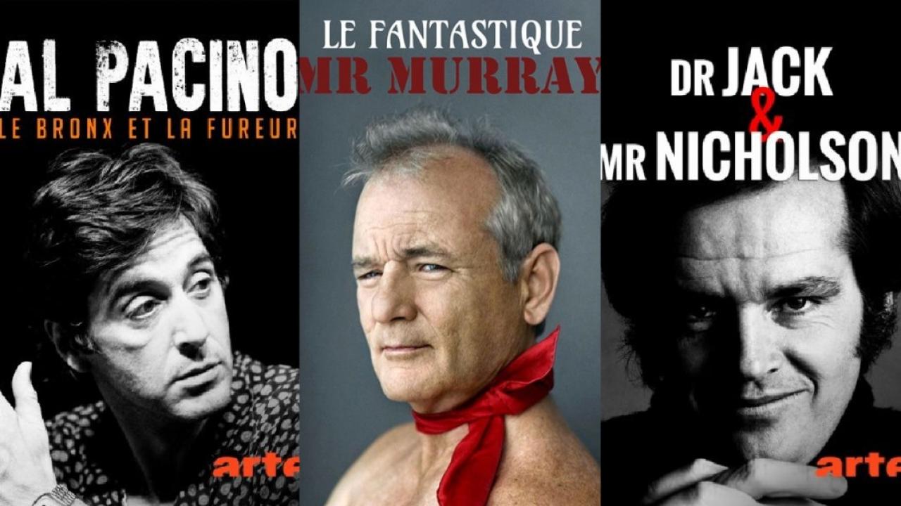 Al Pacino/Bill Murray/Jack Nicholson: 3 portraits of American actors not to be missed on Arte.TV