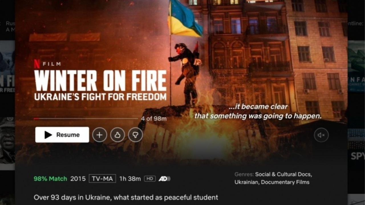 Winter On Fire: Ukraine's Fight for Freedom