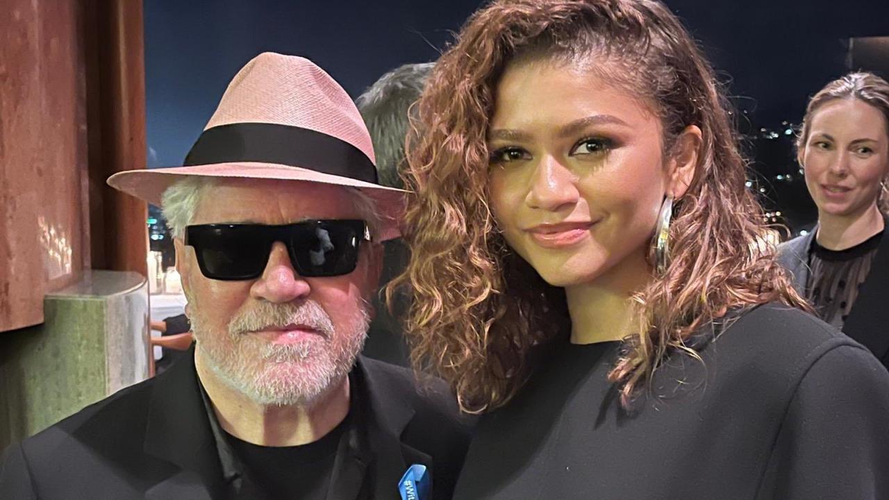 Pedro Almodovar et Zendaya aux Oscars 2022