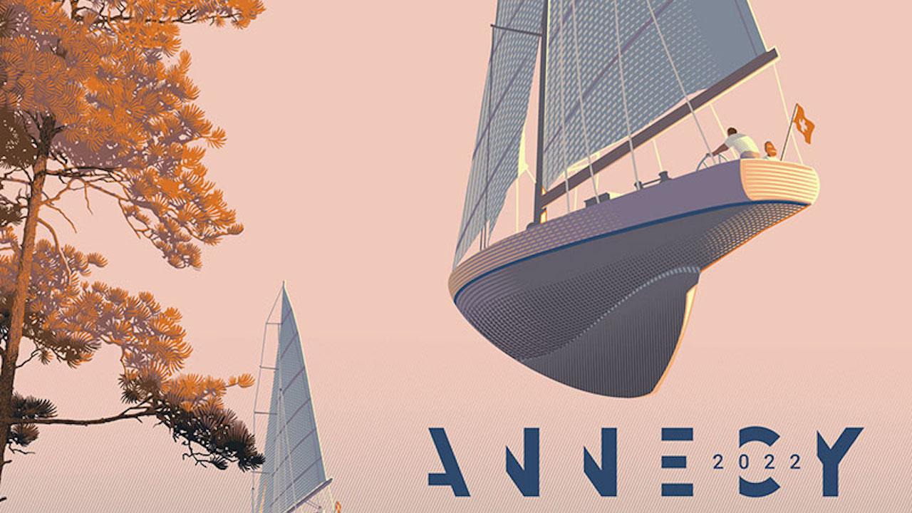 Affiche festival d'Annecy 2022