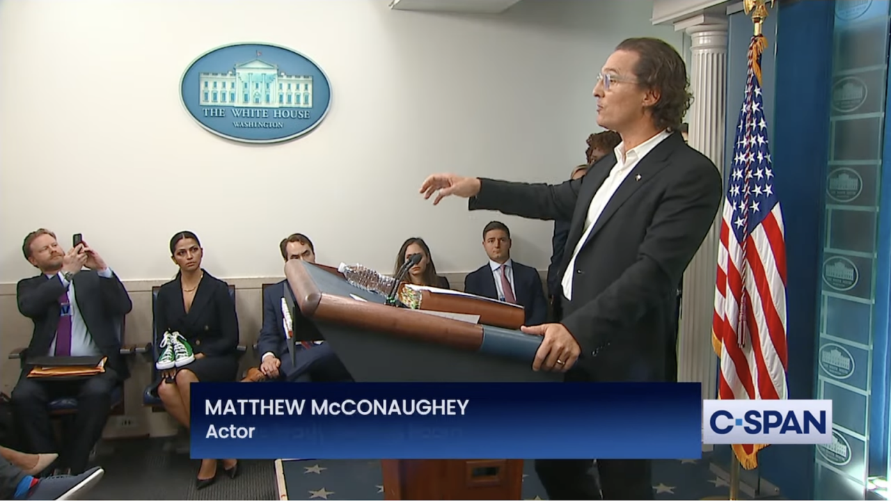 Matthew McConnaughey delivers a stirring speech at the White House after the Ulvalde massacre 