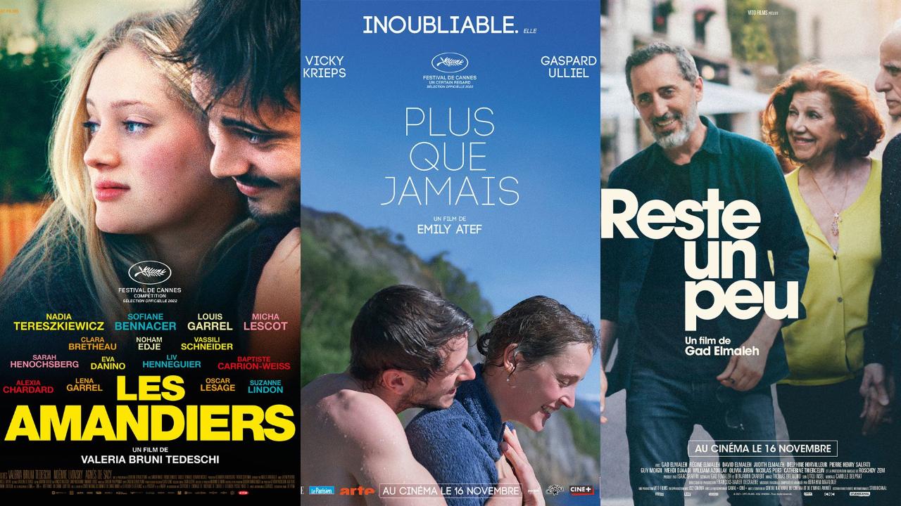 Affiches sorties de films mercredi 16 novembre 2022