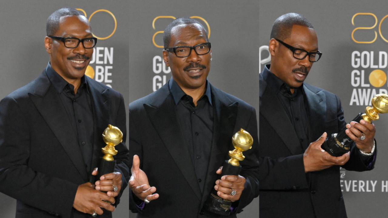 Honoré aux Golden Globes, Eddie Murphy blague sur la gifle de Will Smith 
