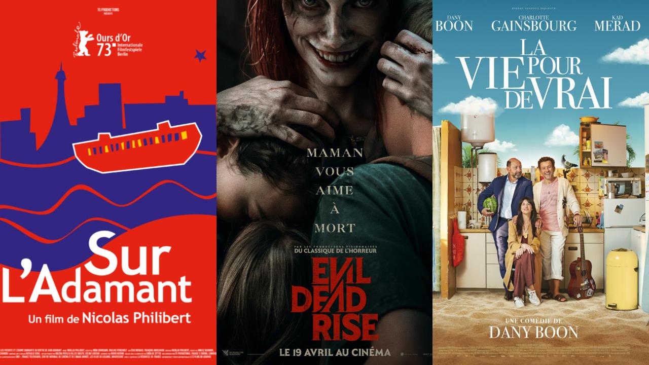 Affiches Films à l'affiche mercredi 19 avril 2023