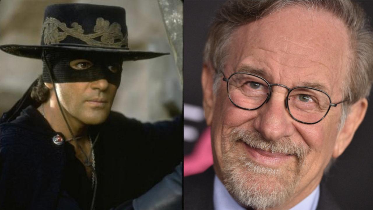 Antonio Banderas et Steven Spielberg
