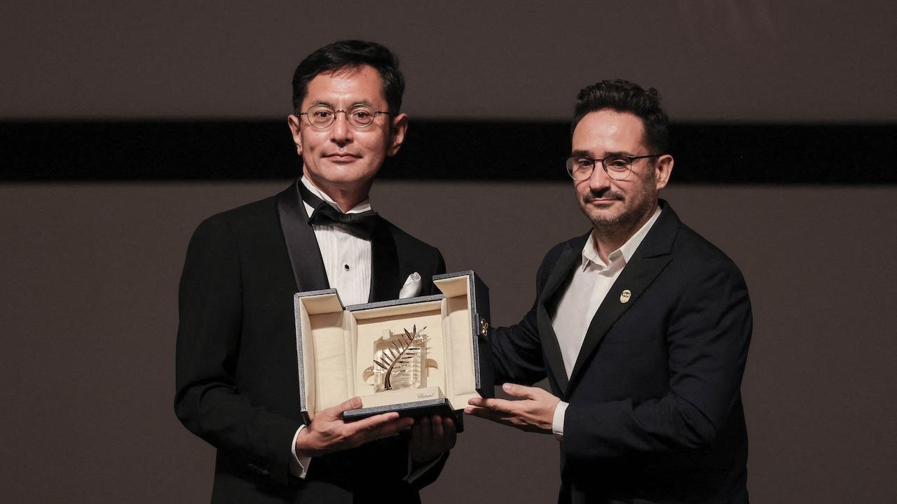 Goro Miyazaki reçoit la Palme d'or d'honneur du Studio Ghibli à Cannes