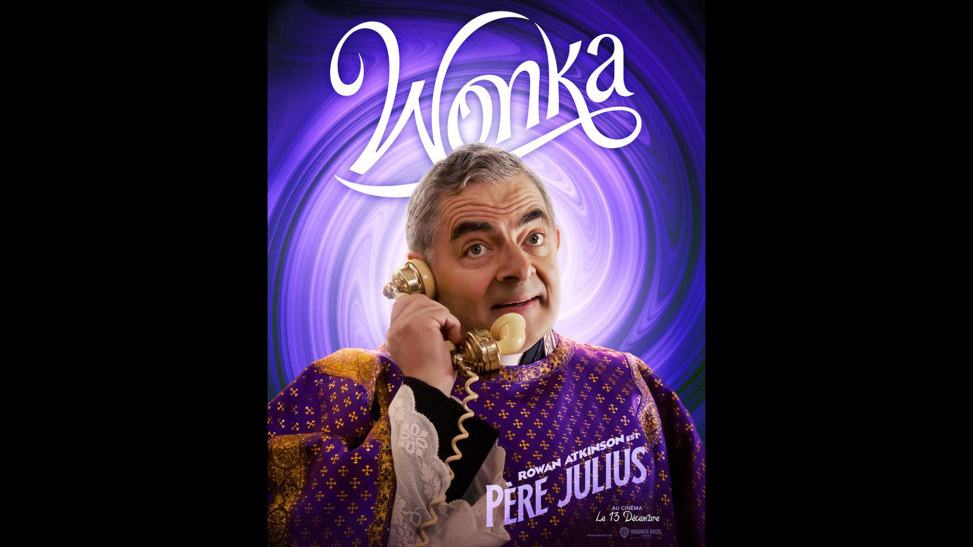 Les affiches personnages de Wonka, avec Timothée Chalamet, Olivia