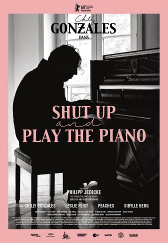 Shut up and play the piano affiche