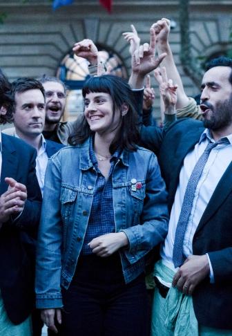 Noémie Merlant et Jonathan Cohen dans Une année difficile