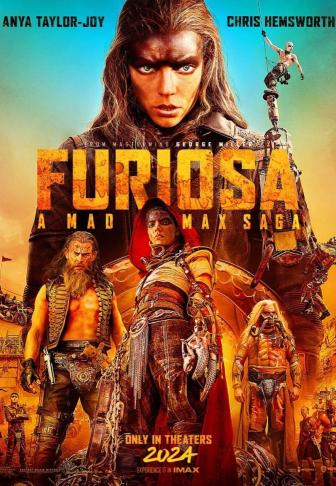 Le poster flamboyant de Furiosa