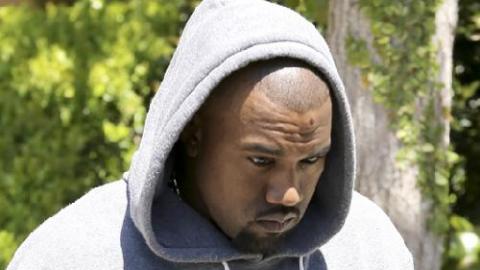 PHOTOS - Kanye West, pas vraiment fier de sa bosse sur le front ...