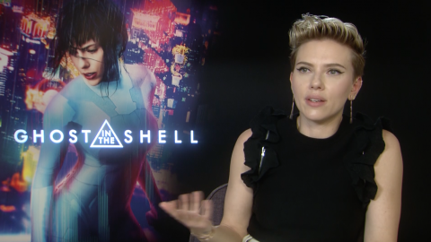 Scarlett Johansson Ghost in the Shell