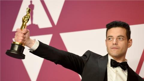 Oscars 2019 : Rami Malek, Oscar du meilleur acteur pour Bohemian Rhapsody