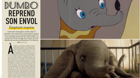 Première n°494 : Portfolio sur Dumbo de Tim Burton