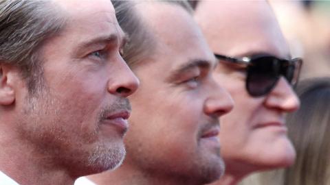 Tarantino Pitt DiCaprio Cannes