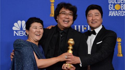 Parasite a reçu le Golden Globe du meilleur film étranger