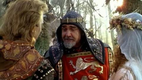 Sean Connery dans Robin des bois prince des voleurs (1991)