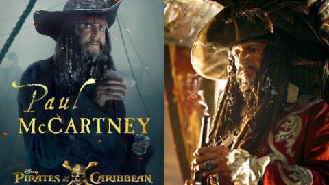 In Pirates of the Caribbean, another music star played a pirate: Paul McCartney