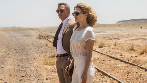 Léa Seydoux et Daniel Craig dans 007 Spectre (2015)