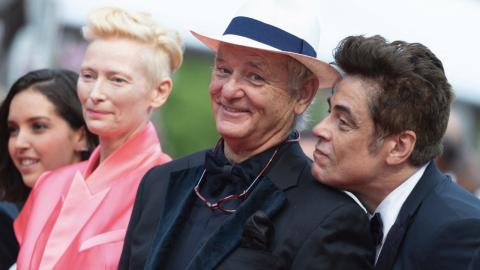 cannes 2021: Lyna Khoudri, Tilda Swinton, Bill Murray and Benicio Del Toro on the red carpet of The French Dispatch