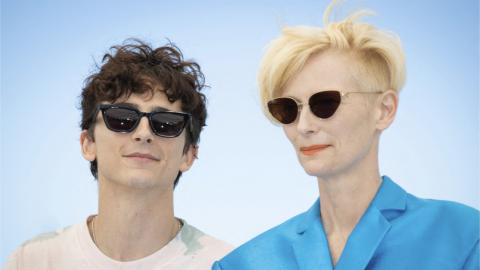 Cannes 2021: Timothée Chalamet and Tilda Swinton at the French Dispatch photocall
