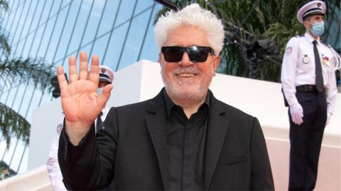 The opening night of the 2021 Cannes film festival: Pedro Almodovar, who came to present the Palme d'Or of honor to Jodie Foster